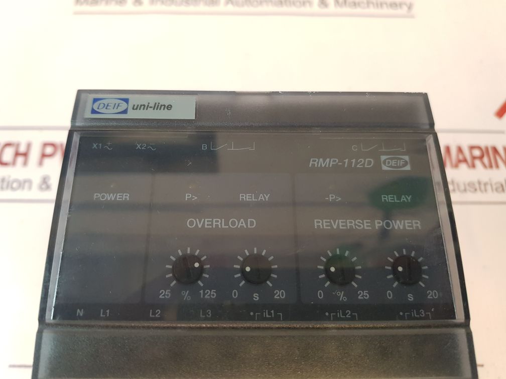Deif Rmp-112D Protection Relay 100158266.180