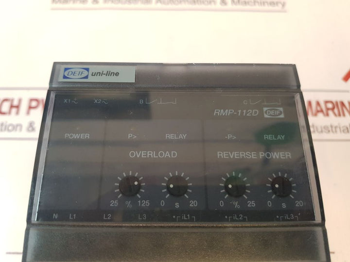 Deif Rmp-112D Protection Relay 100158266.180