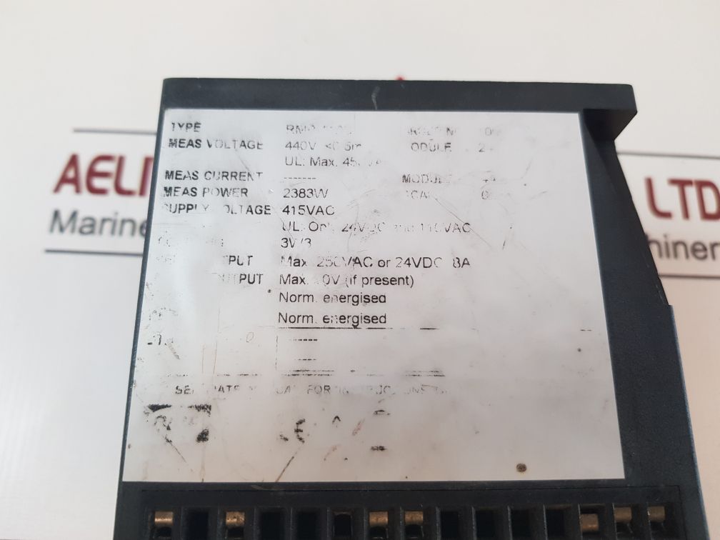 Deif Rmp-112D Power Relay 100096085.20
