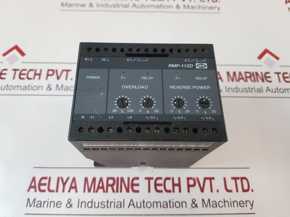 Deif Rmp-112D Power Relay 406630.110, 440V3A