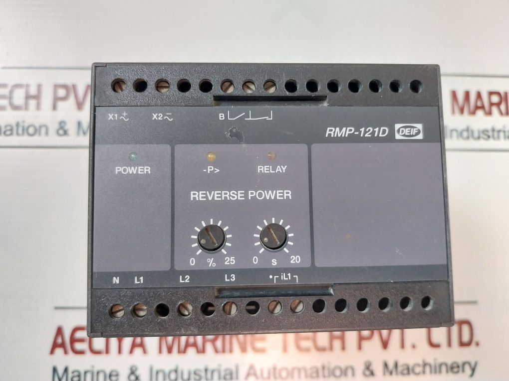 Deif Rmp-121D Reverse Power Relay 3200W – Aeliya Marine Tech®