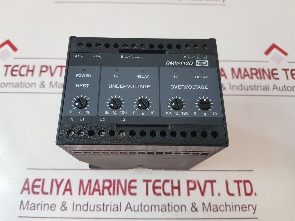 Deif Rmv-112D Protective Voltage Relay 100156030.90