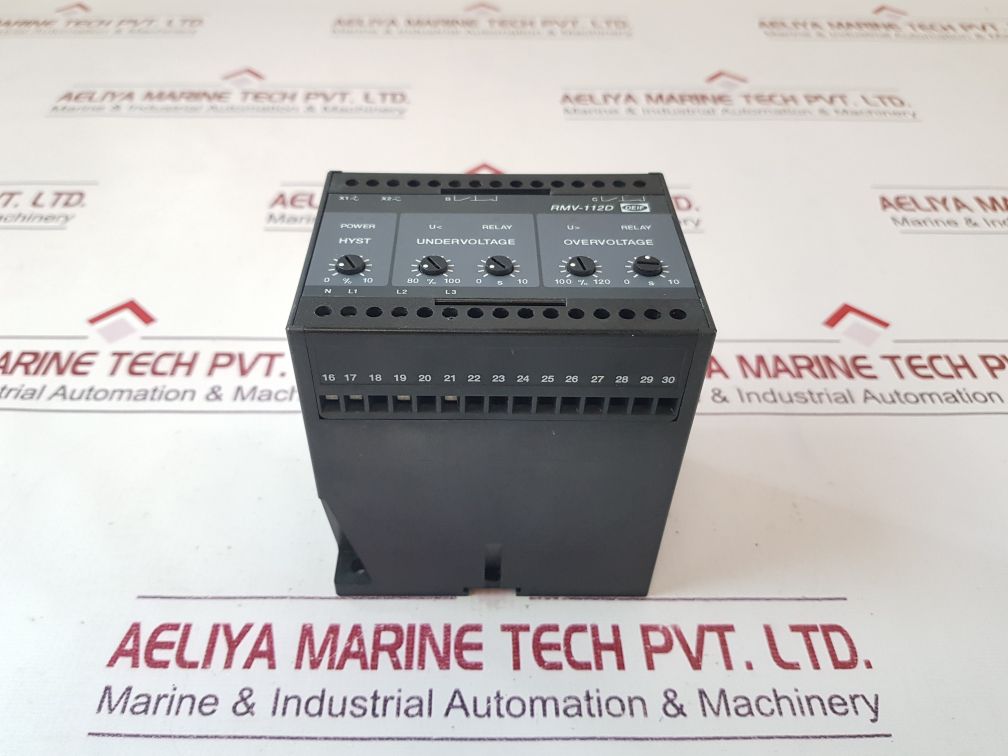 Deif Rmv-112D Protective Voltage Relay 100156030.90