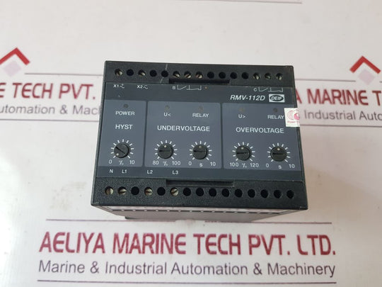 Deif Rmv-112D Protective Voltage Relay 100075404.80
