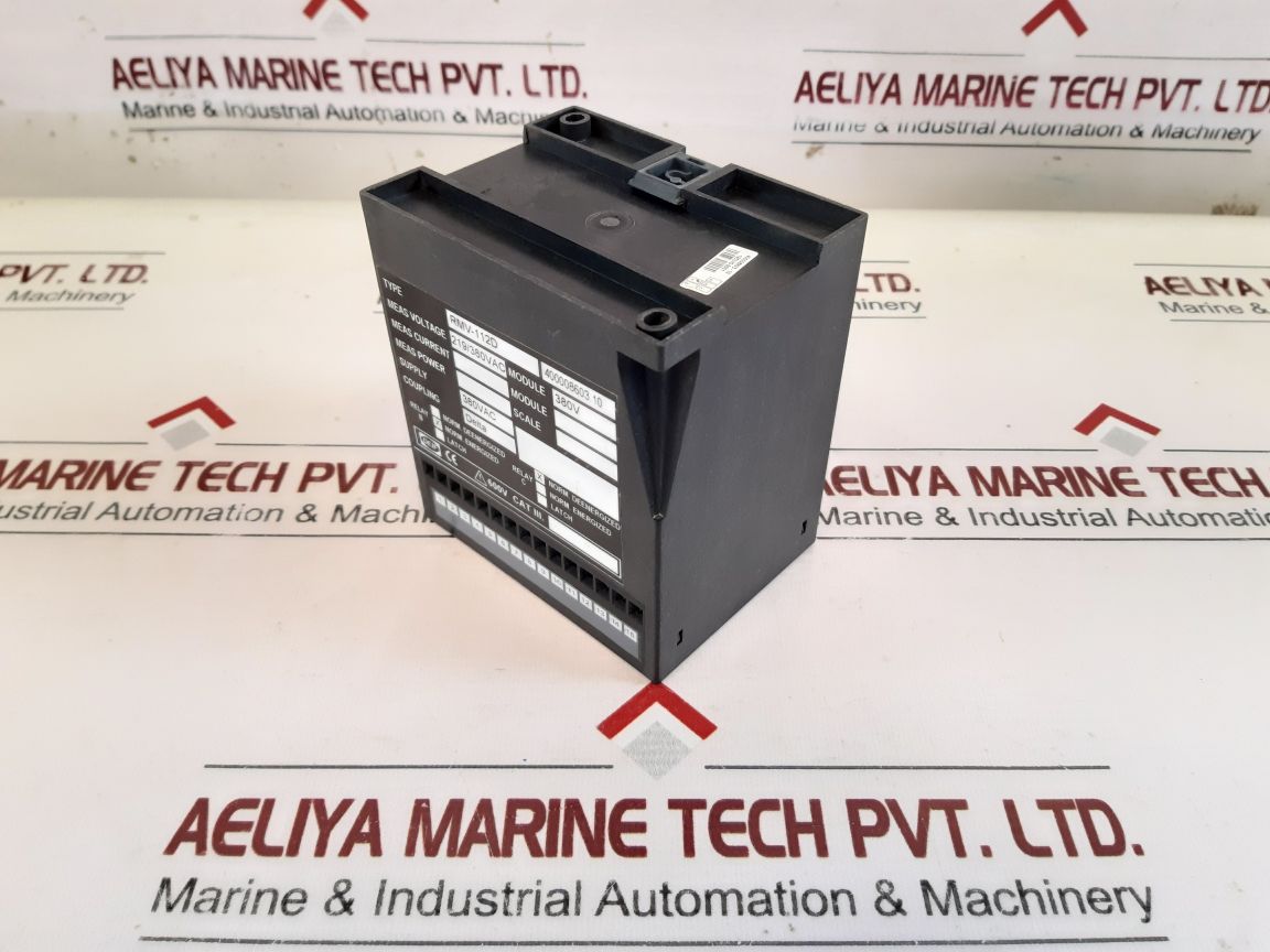 Deif Rmv-112D Protective Voltage Relay 400008603.10