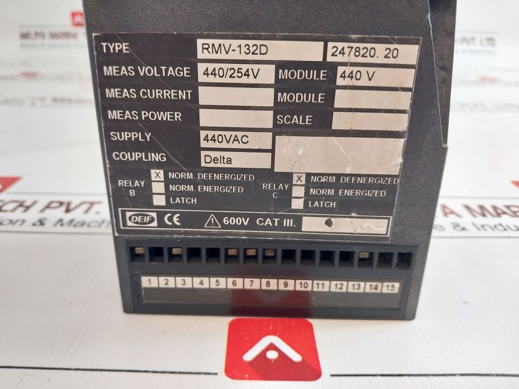 Deif Rmv-132D Voltage Protection Relay Free Shipping