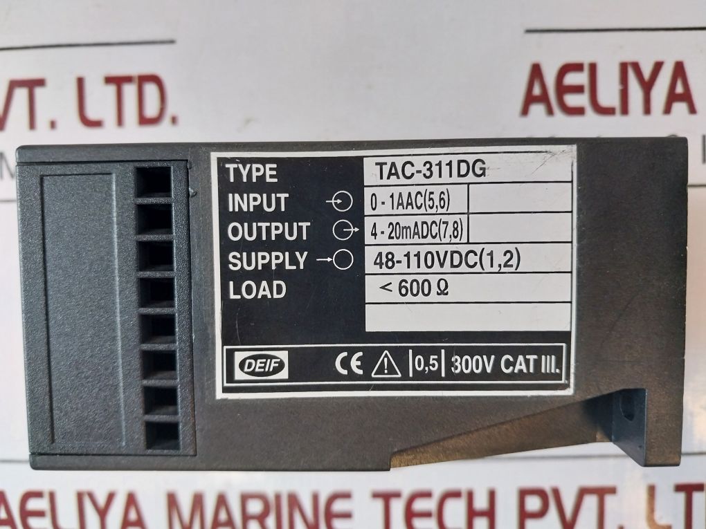 Deif Tac-311Dg Current Transducer 48-110Vdc
