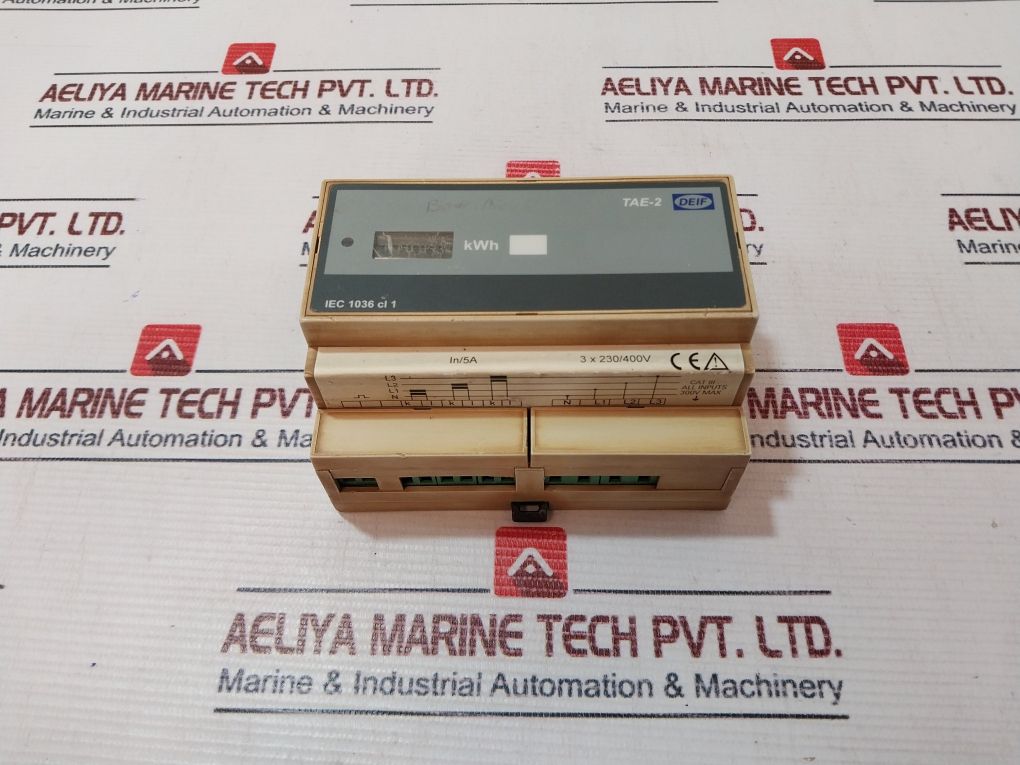 Deif Tae-2 Kwh Energy Meter Iec 1036 Cl 1