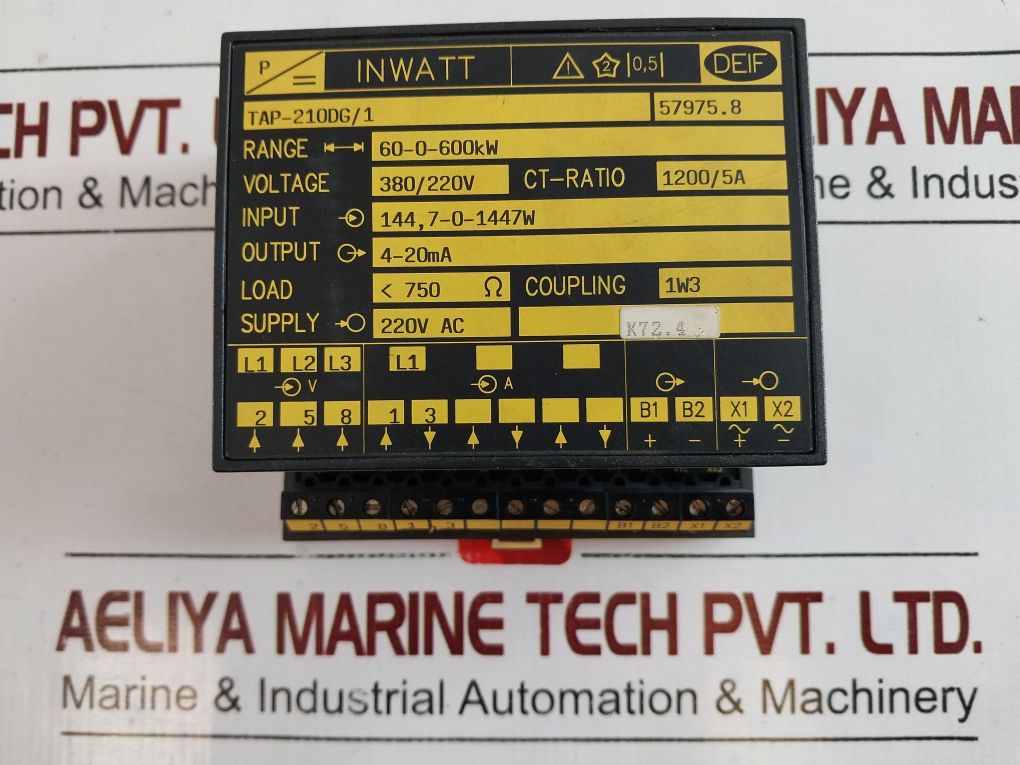 Deif Tap-210Dg/1 Inwatt Transducer 57975.8
