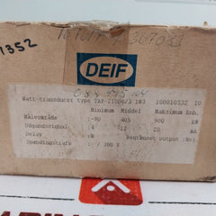 Deif Tap-210Dg/1 Inwatt Transducer 57975.10