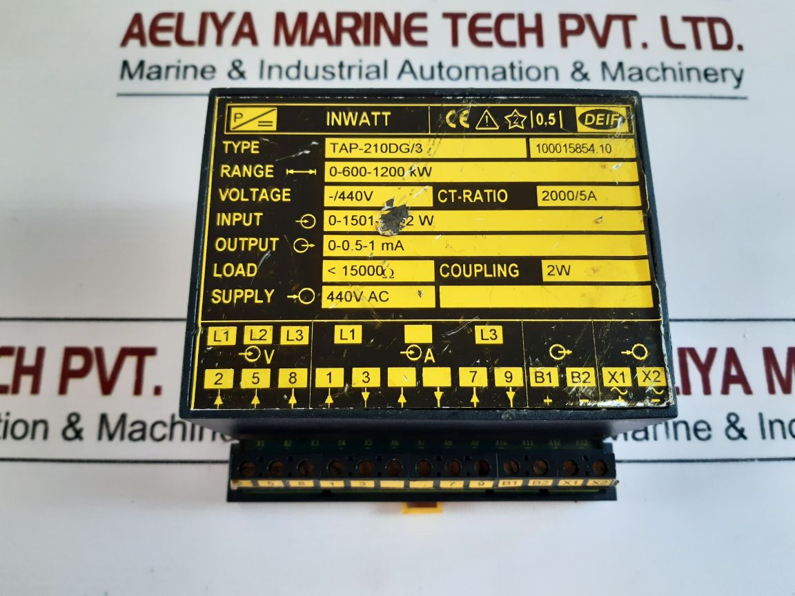 Deif Tap-210Dg/3 Transducer 0-600-1200 Kw