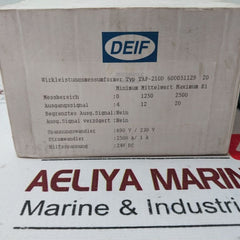 Deif Tap-210Dg/3 Inwatt Transducer 600051129.20