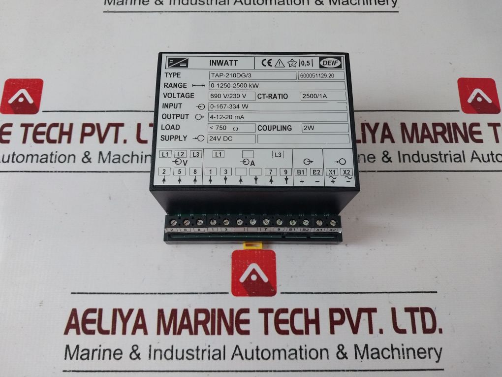 Deif Tap-210Dg/3 Inwatt Transducer 600051129.20