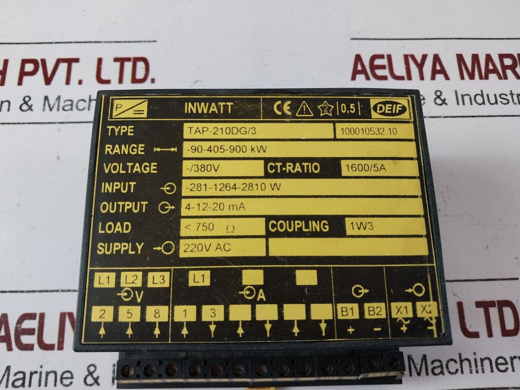 Deif Tap-210Dg/3 Inwatt Transducer 100010532.10