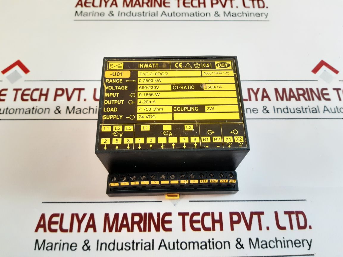 Deif Tap-210Dg3 Inwatt Transducer 400014864 140 ,0-2500 Kw