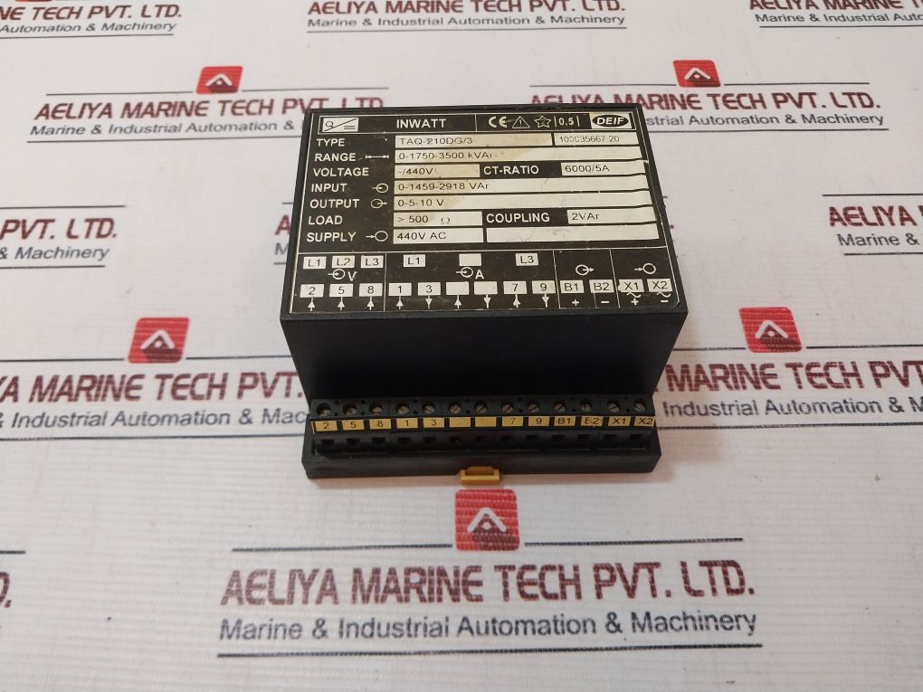 Deif Taq-210Dg/3 Inwatt Transducer 6000/5A 440Vac