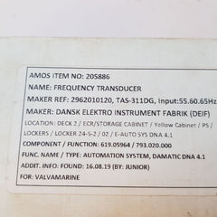 Deif tas-311dg control panel signal transmitter
