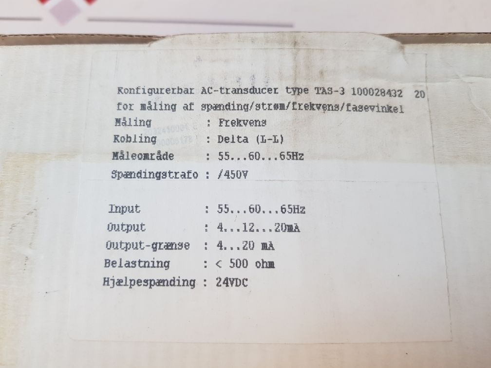 Deif tas-311dg control panel signal transmitter