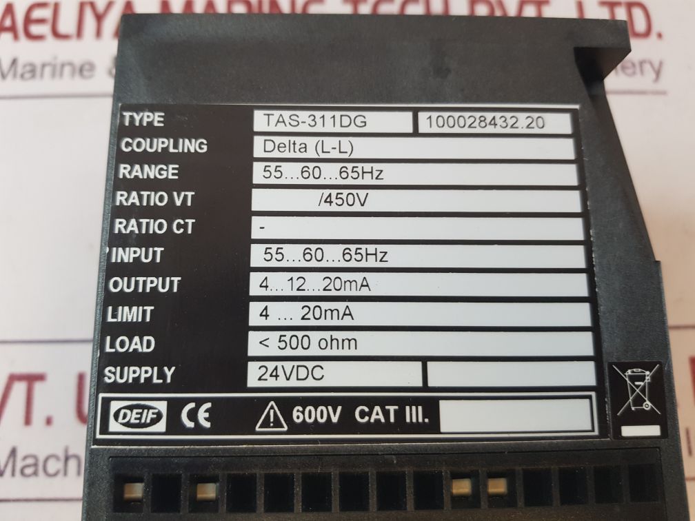 Deif tas-311dg control panel signal transmitter