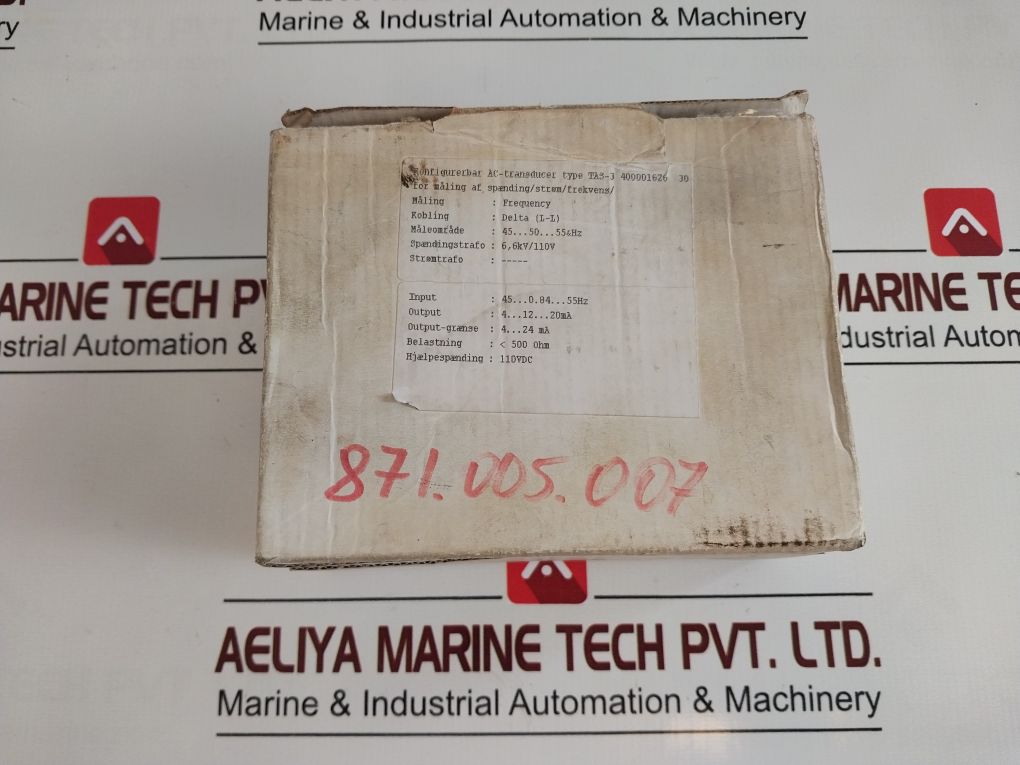 Deif Tas-311Dg Current Transducer 600041502.30 45...50...55Hz
