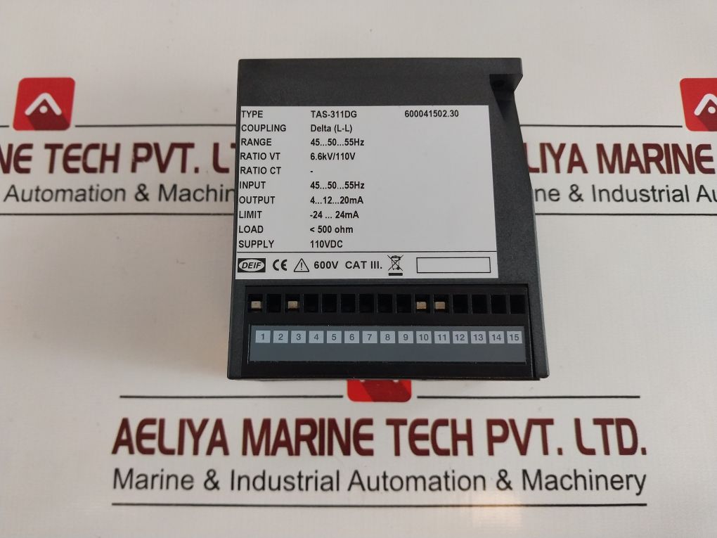 Deif Tas-311Dg Current Transducer 600041502.30 45...50...55Hz