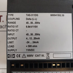 Deif Tas-311Dg Current Transducer 600041502.30 45...50...55Hz