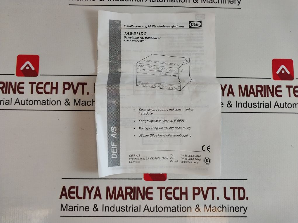 Deif Tas-311Dg Current Transducer 600041502.30 45...50...55Hz