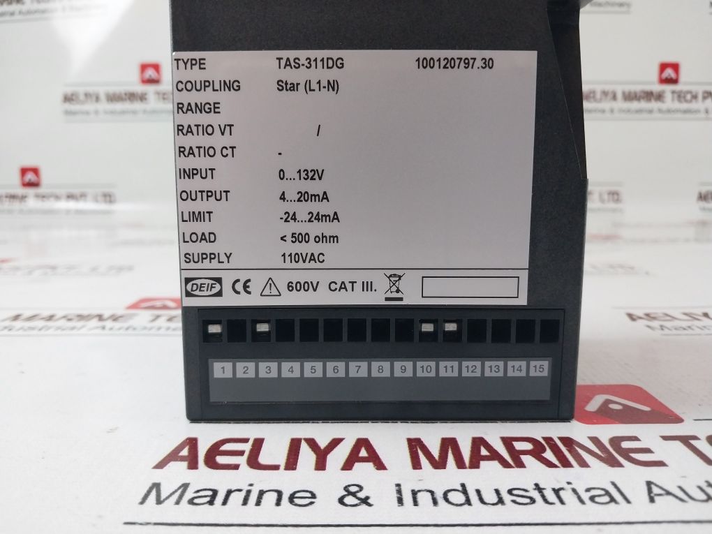 Deif Tas-311Dg Selectable Ac Transducer 100120797.30