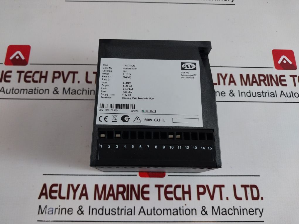 Deif Tas-311Dg Control Panel Signal Transmitter 920029956.40
