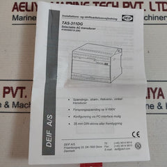 Deif Tas-311Dg Selectable Ac Transducer 132V