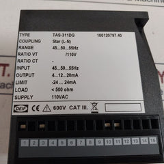 Deif Tas-311Dg Selectable Ac Transducer 132V