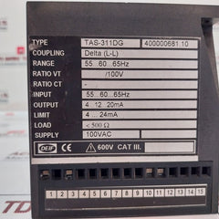Deif Tas-311Dg Selectable Transducer 100Vac