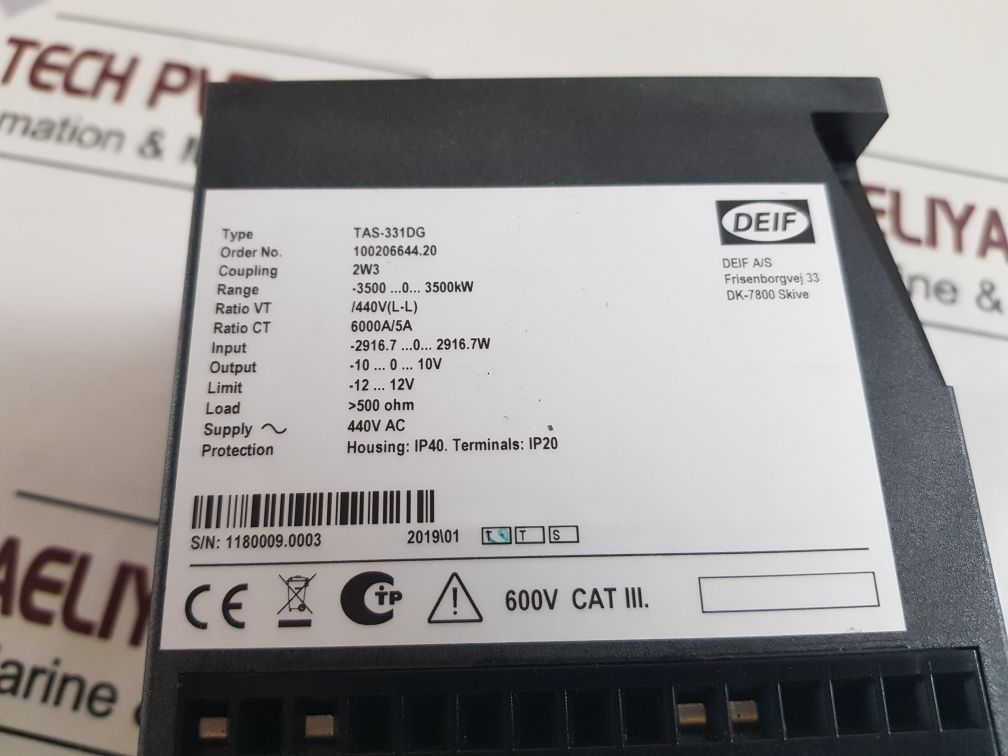 Deif Tas-331Dg Inwatt Transducer
