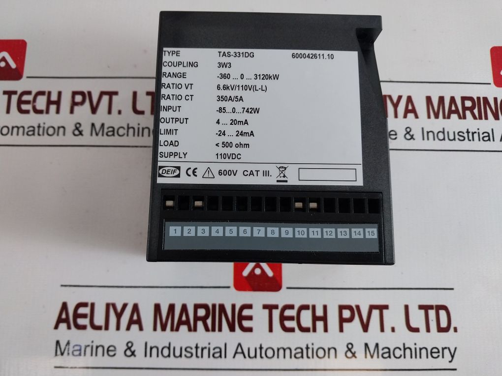 Deif Tas-331Dg Configurable Ac Transmitter 600042611.10