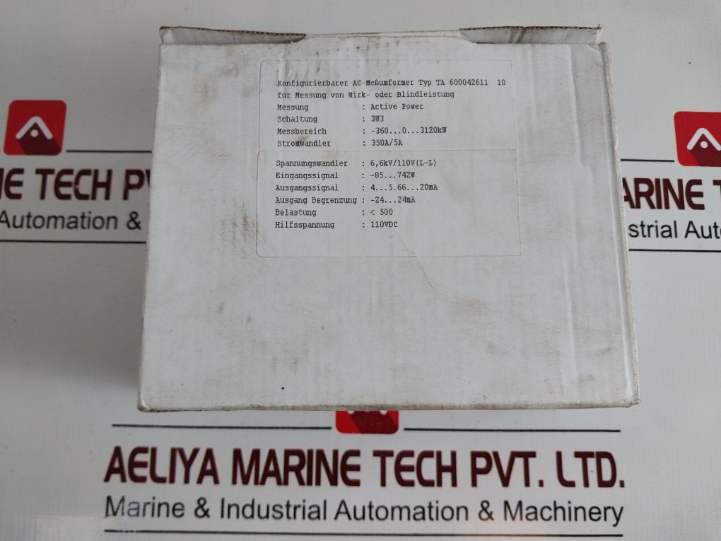 Deif Tas-331Dg Configurable Ac Transmitter 600042611.10