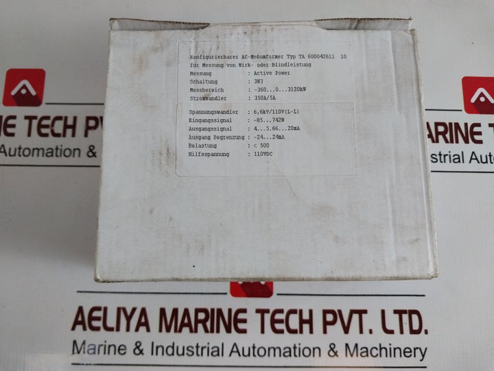 Deif Tas-331Dg Configurable Ac Transmitter 600042611.10