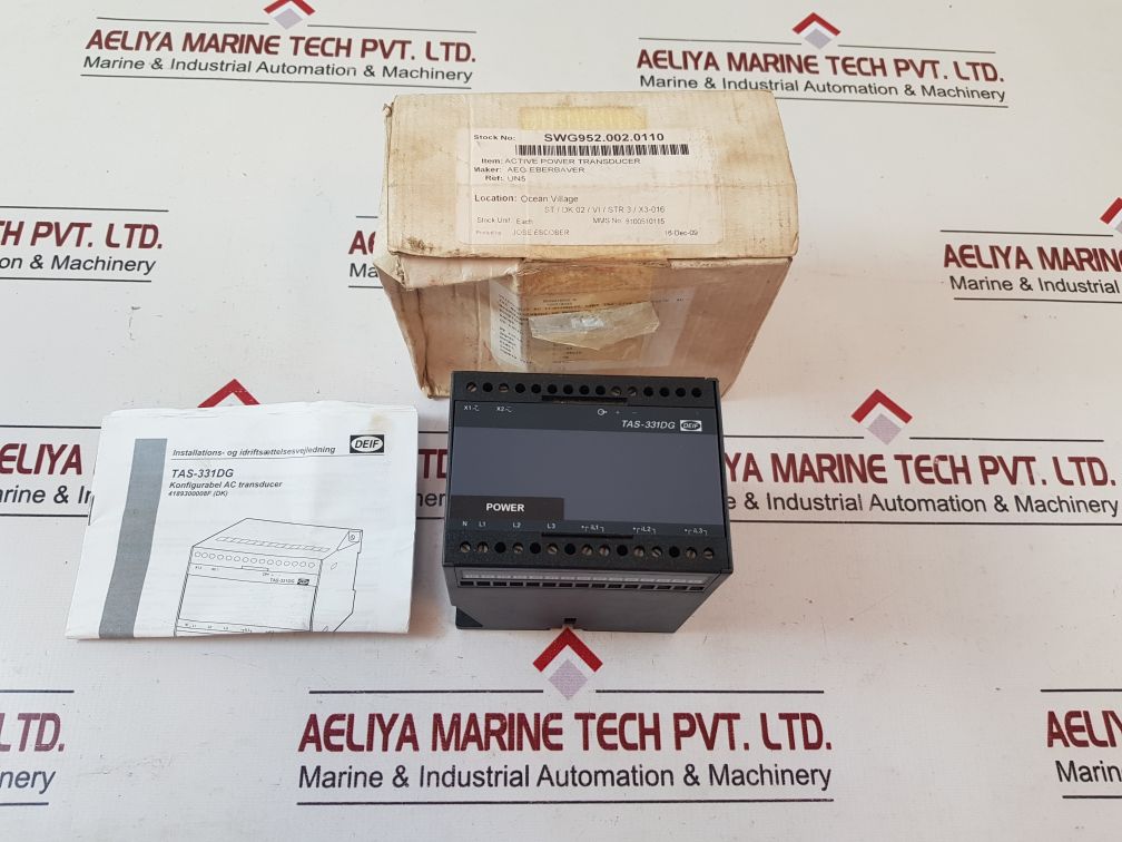 Deif Tas-331Dg Konfigurabel Ac Transducer