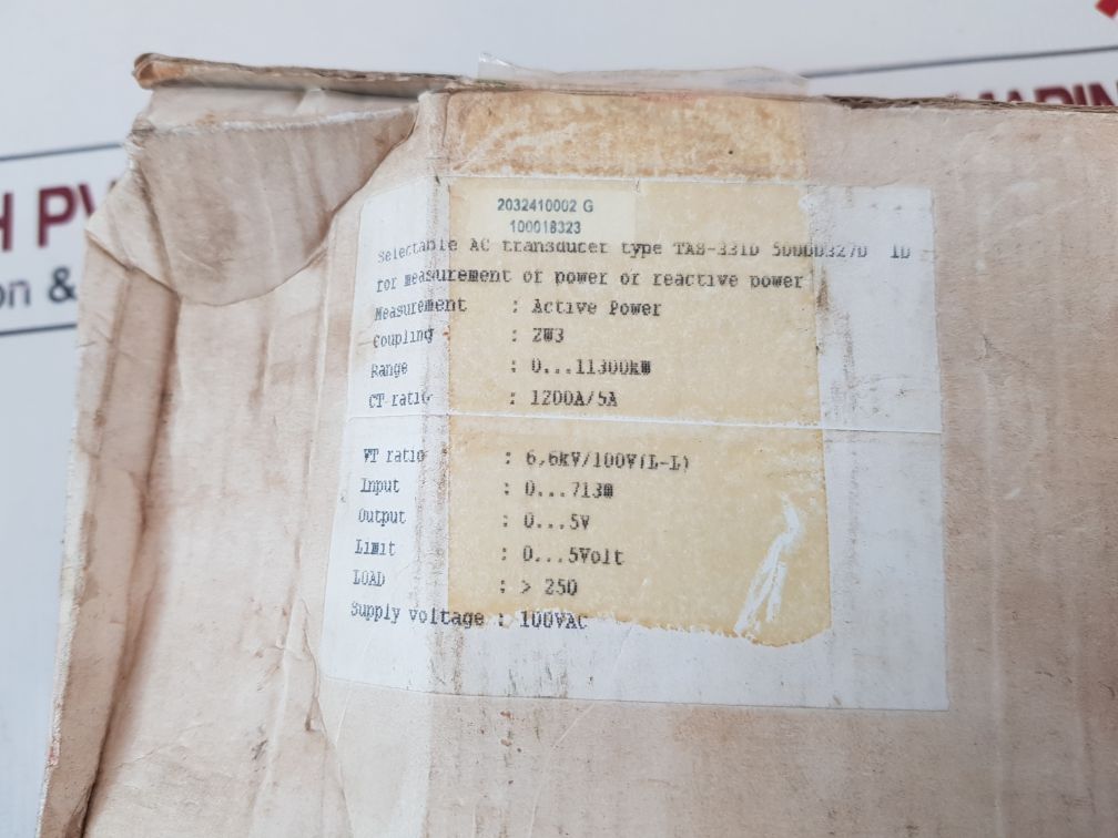 Deif Tas-331Dg Konfigurabel Ac Transducer