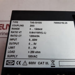 Deif Tas-331Dg Power Transducer 600V