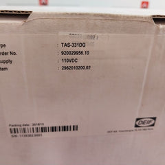 Deif Tas-331Dg Power Transducer 920029956.10 110V Dc