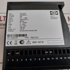 Deif Tas-331Dg Power Transducer 920029956.10 110V Dc