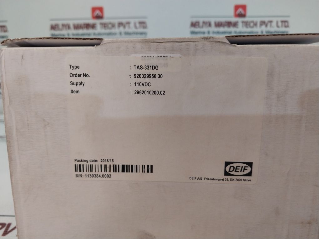 Deif Tas-331Dg Power Transducer 110V Dc