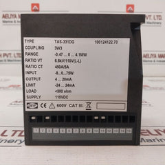 Deif Tas-331Dg Selectable Ac Transducer 4…20Ma