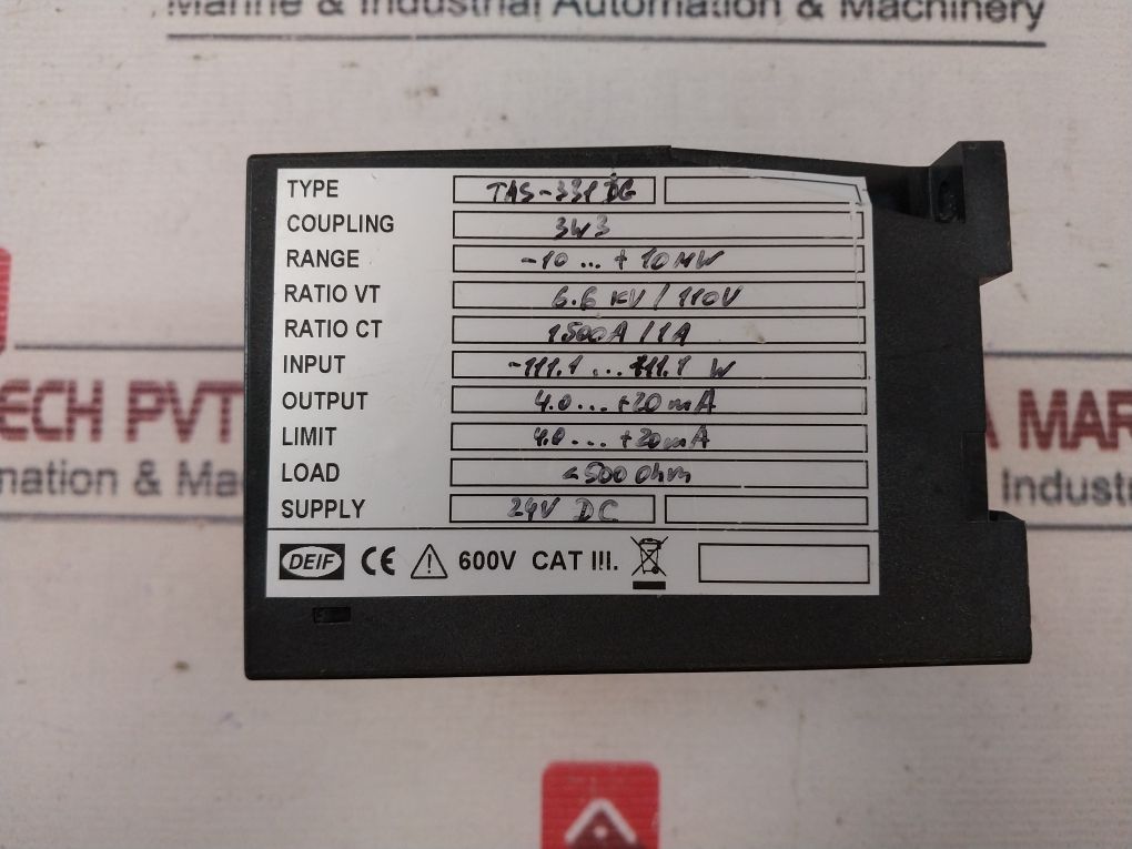 Deif Tas-331Dg Selectable Transducer 110V