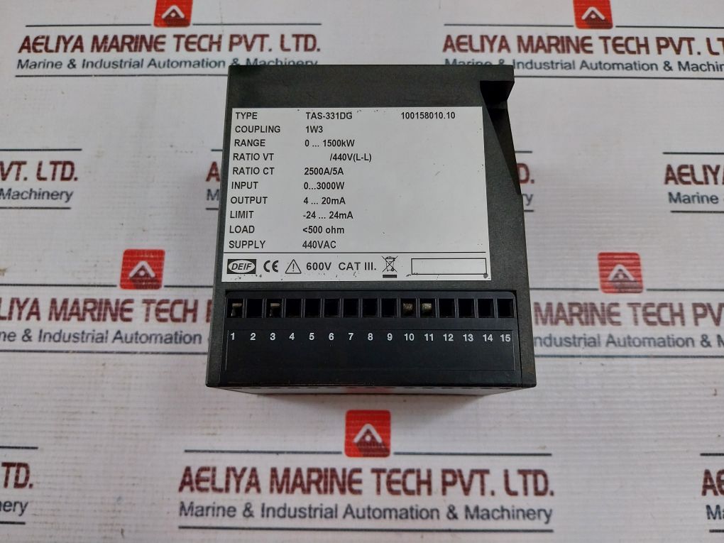 Deif Tas-331Dg Selectable Transducer 0…1500Kw