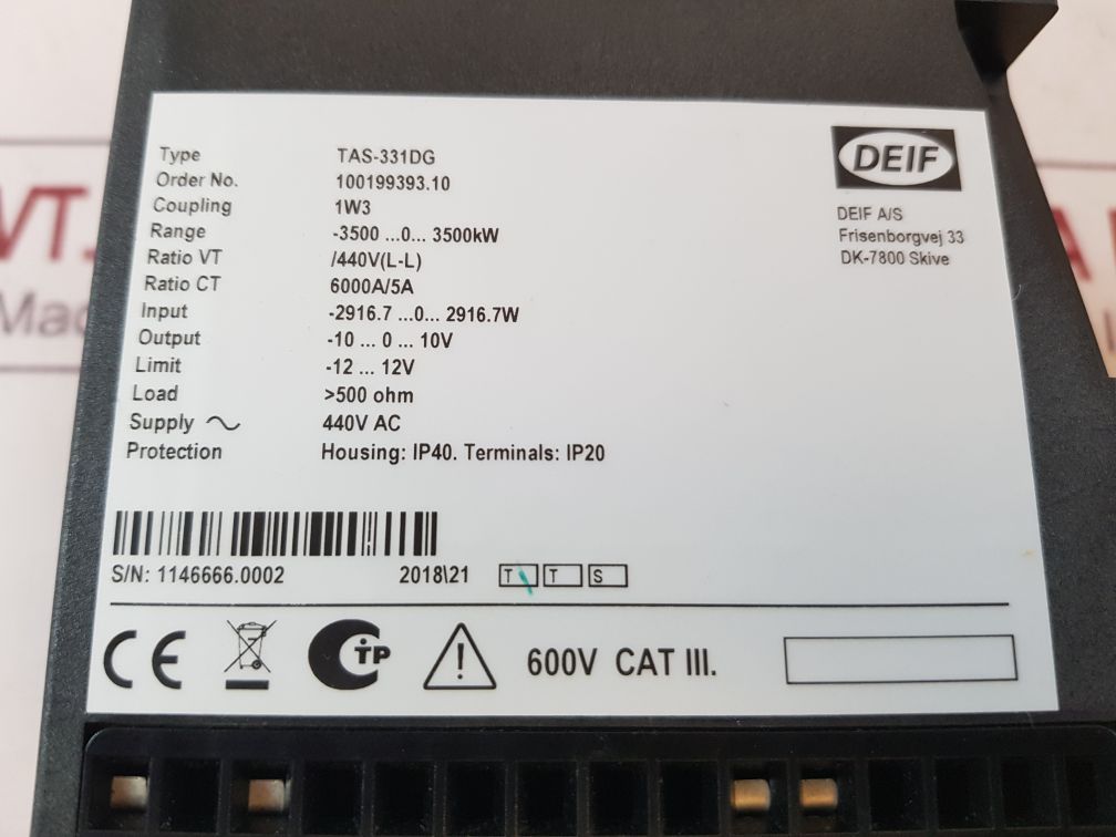 Deif Tas-331Dg Transducer