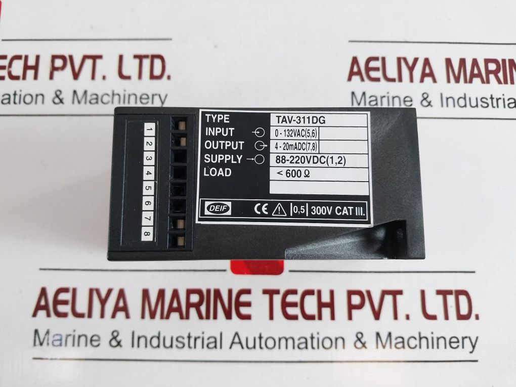 Deif Tav-311Dg Voltage Transducer 0-132Vac