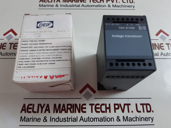 Deif Tav-311Dg Voltage Transducer 0-500V
