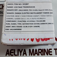 Deif Tav-311Dg Voltage Transducer 0-500V
