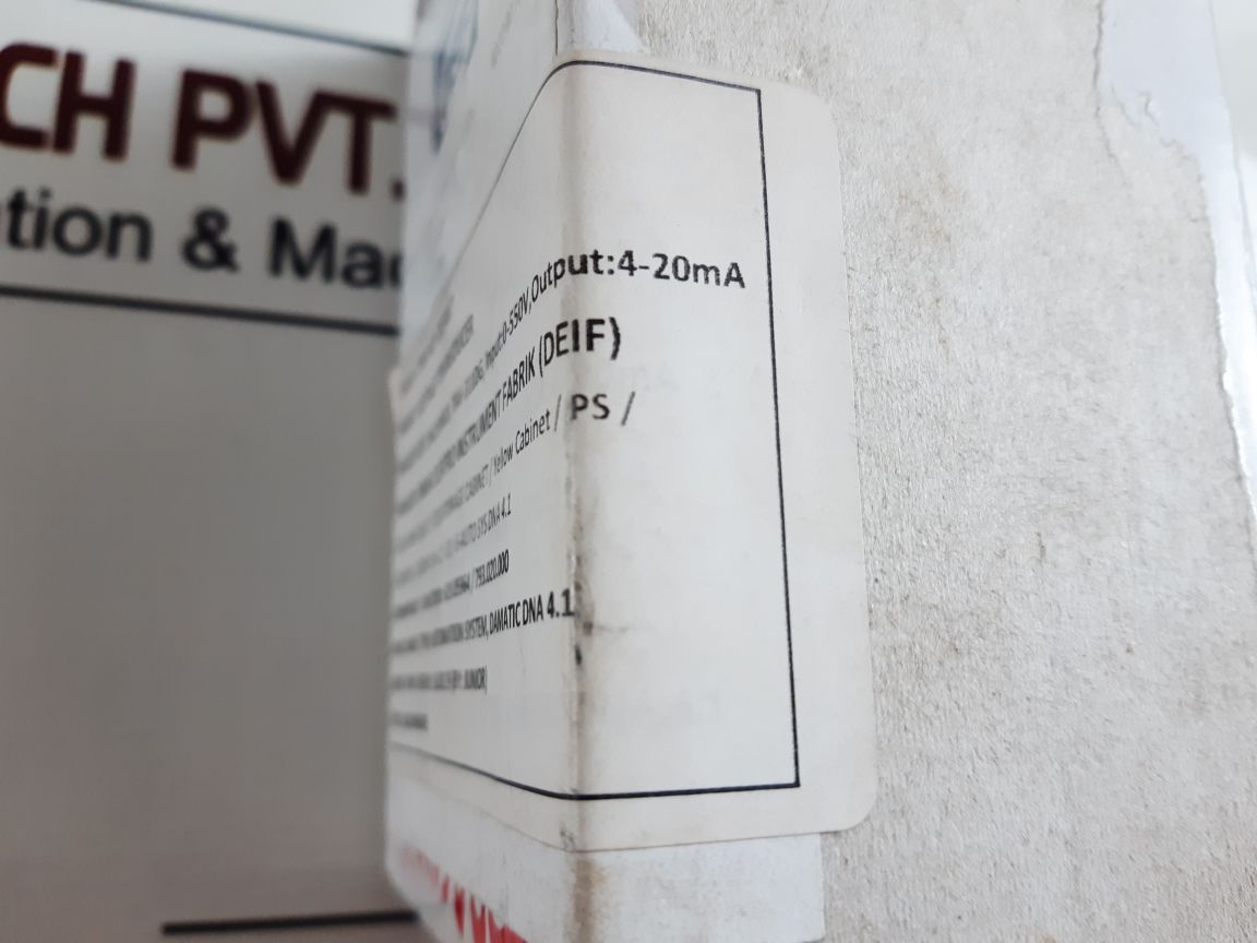 Deif Tav-311Dg Voltage Transducer 0-500V